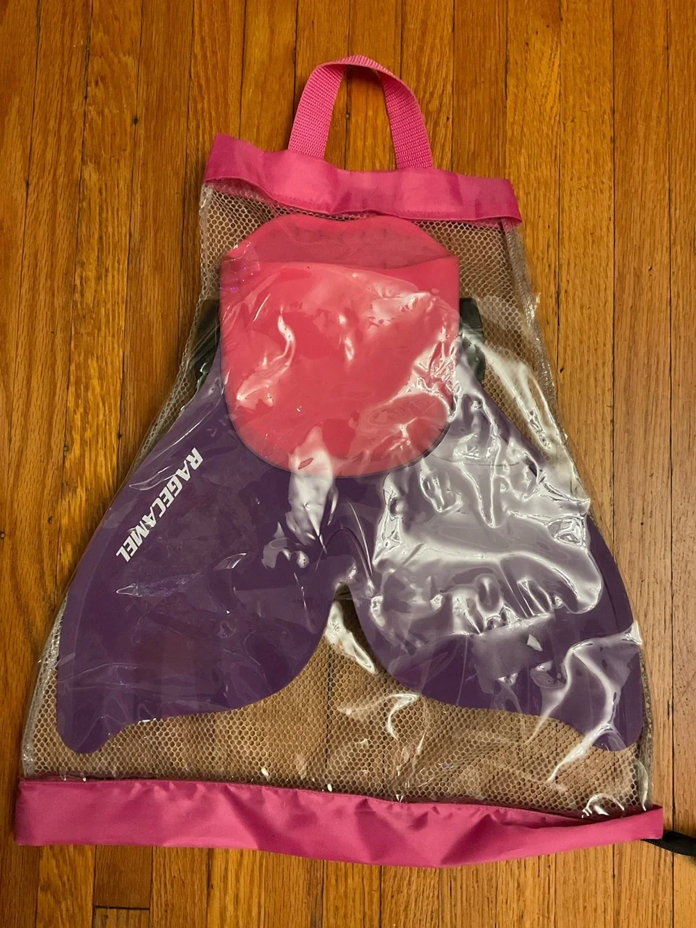 RageCamel Purple & Pink Mermaid Swim Monofin Kids Girls w/mstorage bag RAGECAMEL